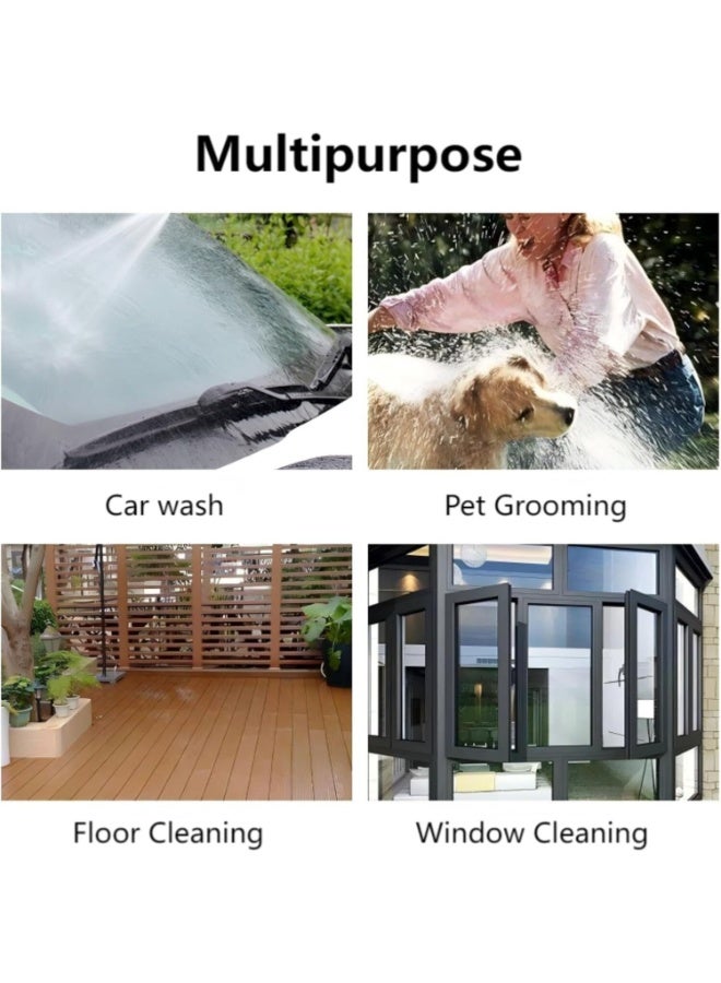 لينلي مسدس رغوة غسيل السيارات، مسدس مياه عالي الضغط - Image 5